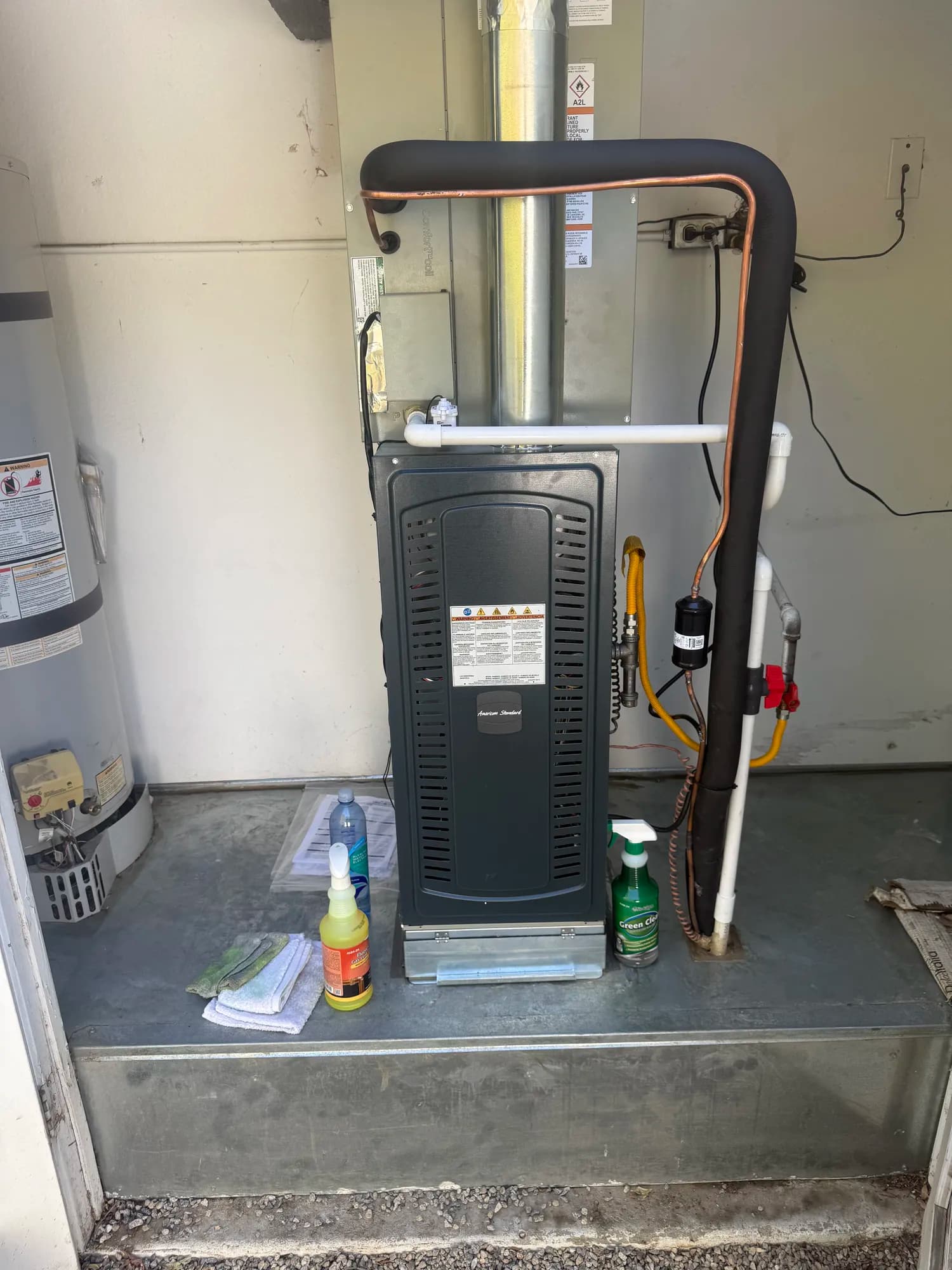 Enrichment Air technicians on the job